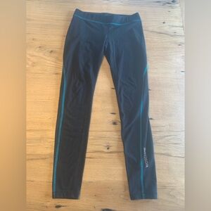 James Perse Yosemite Leggings Rainbow Thread Black Women’s‎ 1 Preloved
